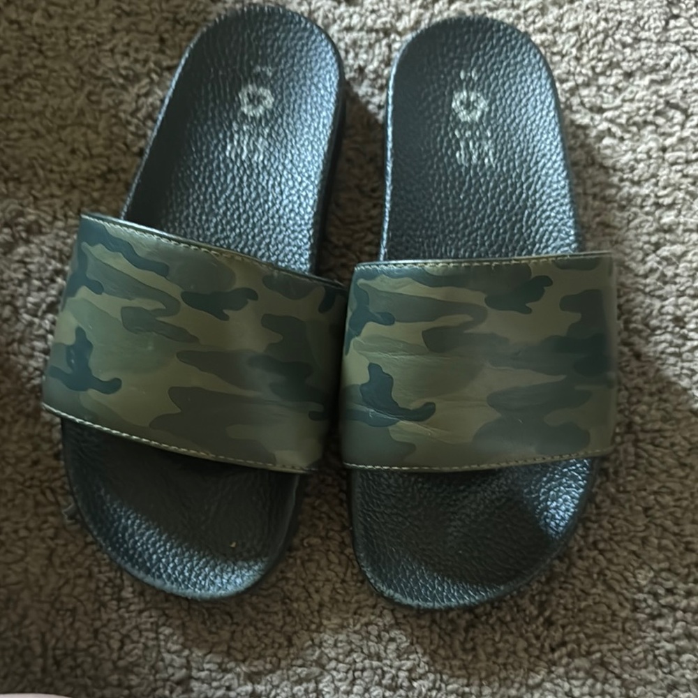 GAP Kids Camouflage Slide Sandals